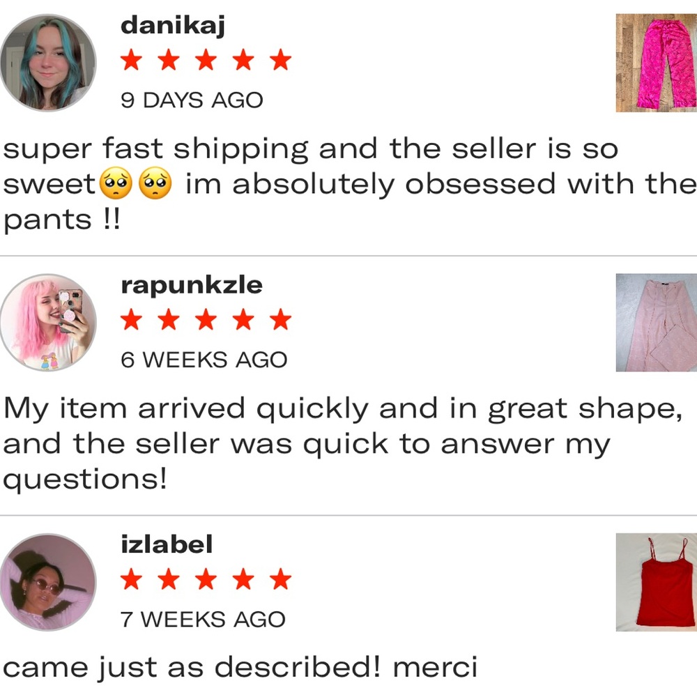 New to Poshmark with previous experience 💖🛍